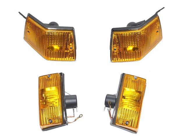 (Bild für) Blinker vorne + hinten komplett PIAGGIO li + re Vespa PX