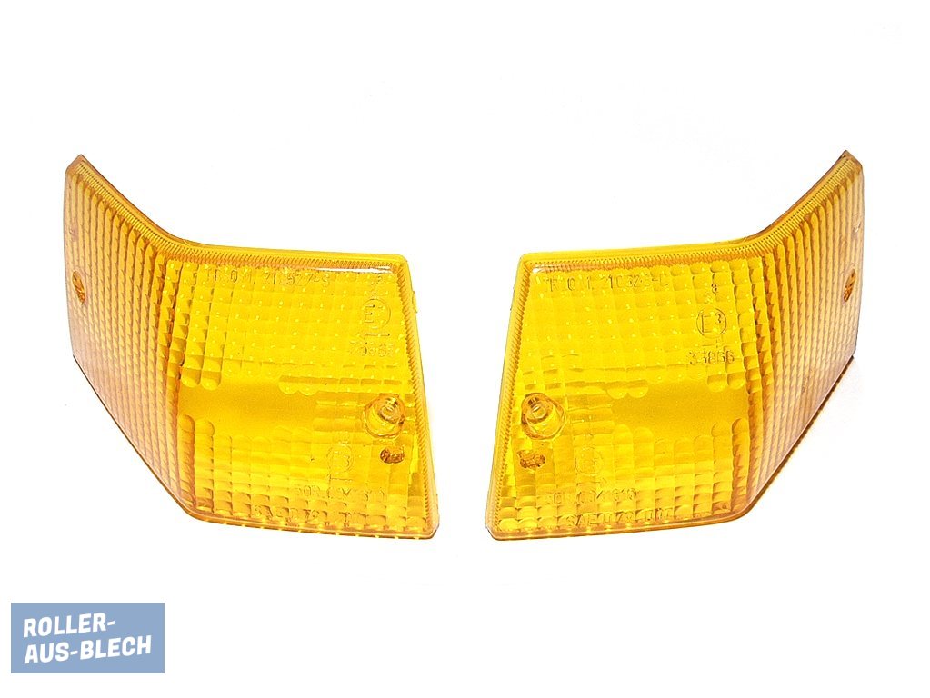 (Bild für) Blinkerglas hinten links und rechts Vespa PX - zum Schließen ins Bild klicken