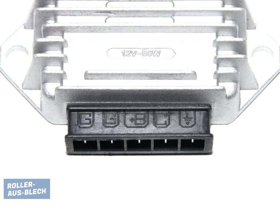 (Bild für) Spannungsregler 5 pins GGBCM Vespa PX lusso, PK - zum Schließen ins Bild klicken