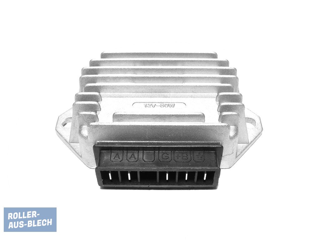 (Bild für) Spannungsregler 5 pins AAGBM Piaggio Vespa PX alt - zum Schließen ins Bild klicken