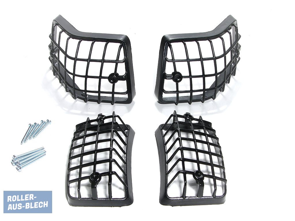 (Bild für) Blinkergitter vorne und hinten SET Vespa PX - zum Schließen ins Bild klicken