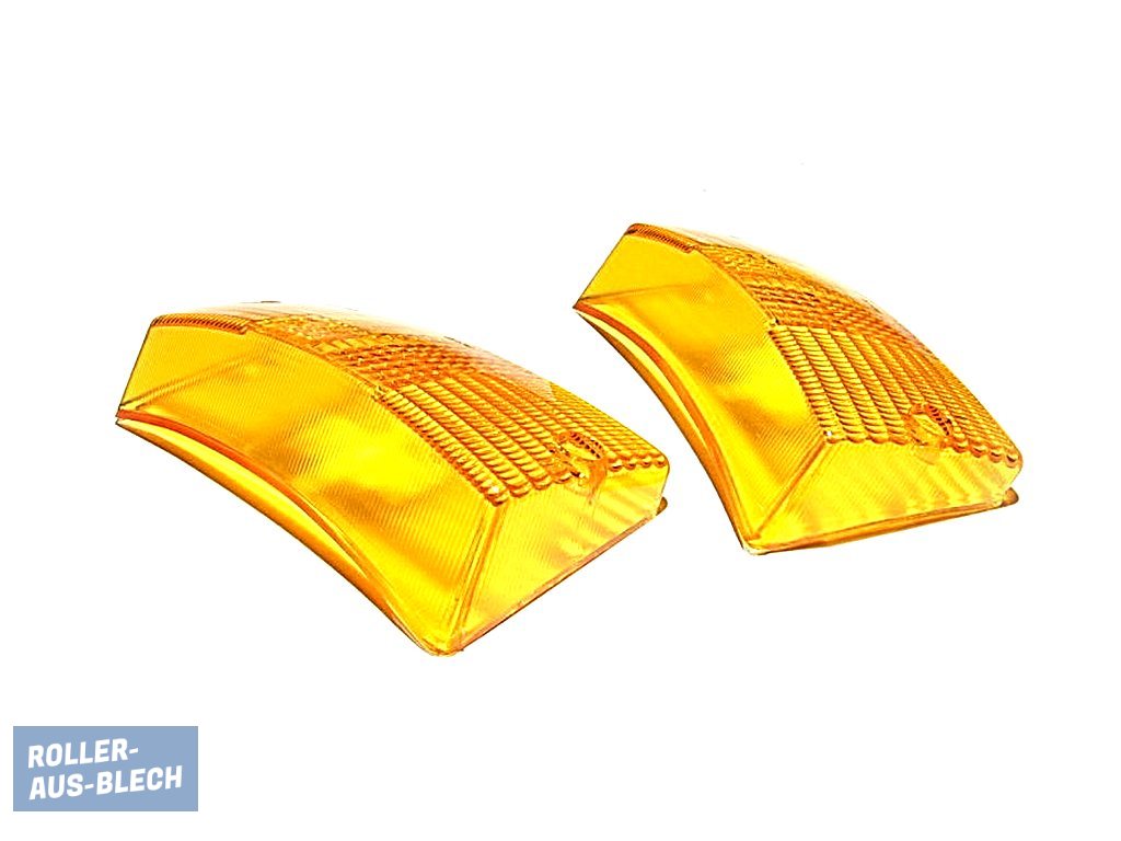 (Bild für) Blinkerglas vorne links und rechts Vespa PX - zum Schließen ins Bild klicken