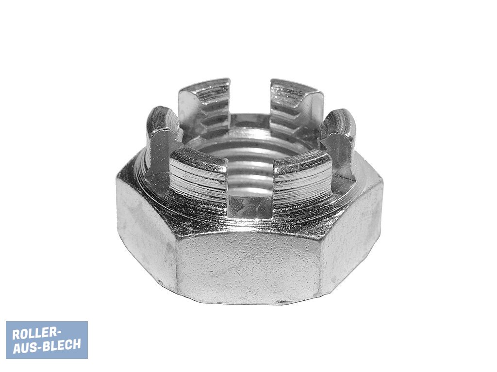 (Bild für) Hinterradmutter Vespa PX alt, V50, PV - zum Schließen ins Bild klicken