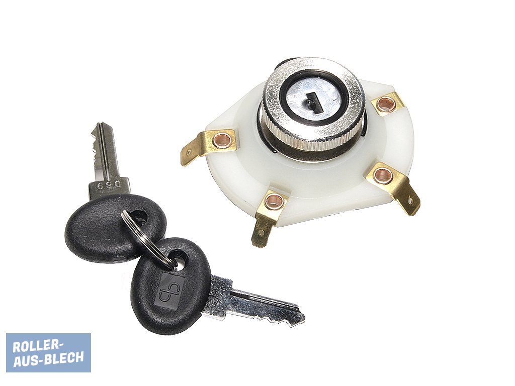 (Bild für) Zündschloss für Lenkkopf Vespa ET3, PX alt, Rally - zum Schließen ins Bild klicken