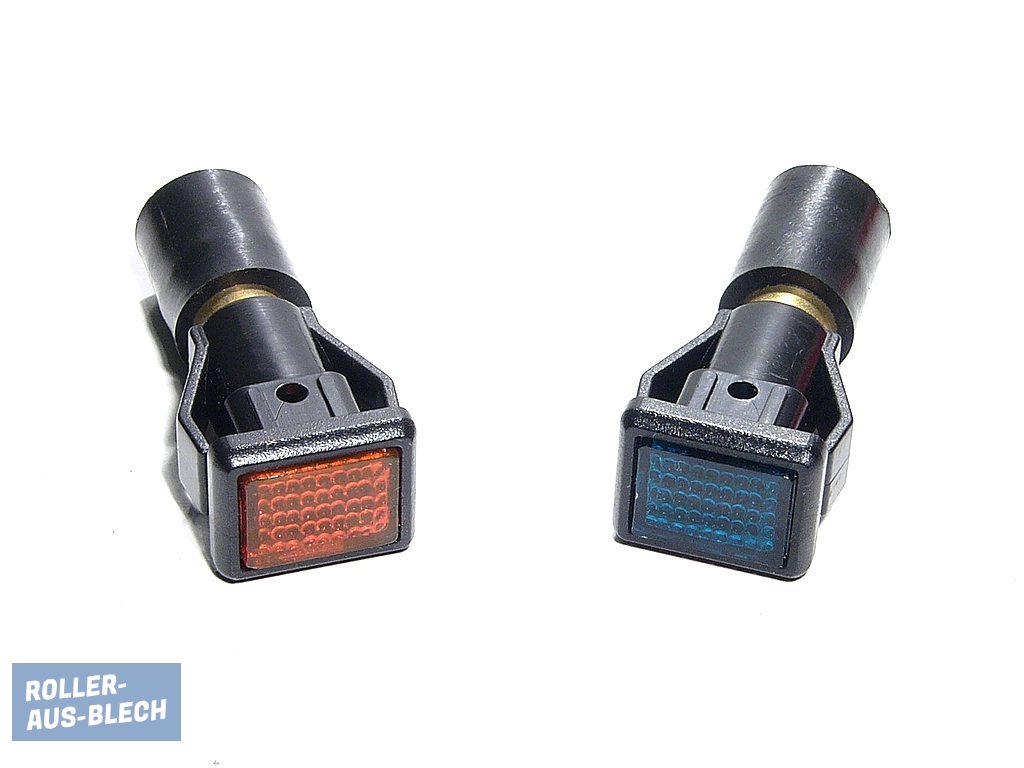 (Bild für) Kontrolleuchte SET Vespa PX alt - zum Schließen ins Bild klicken