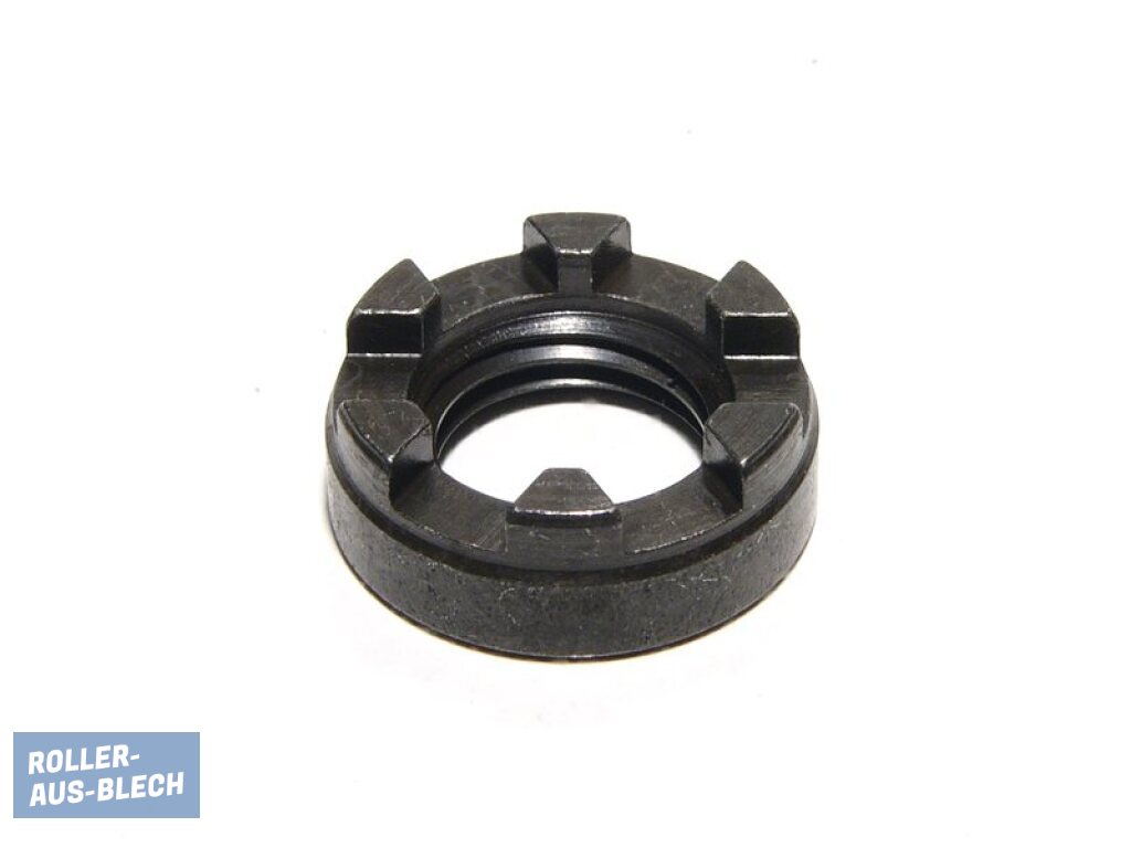 (Bild für) Kronenmutter Kupplung Vespa PX - zum Schließen ins Bild klicken