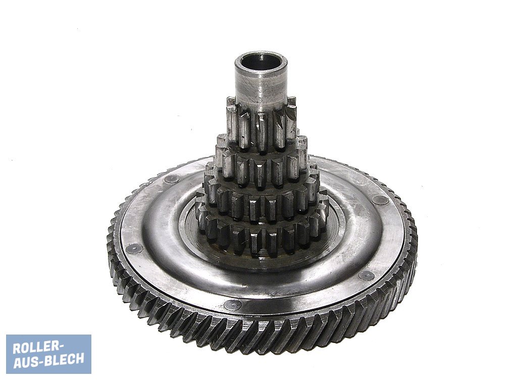 (Bild für) Getriebe Tannenbaum für Nebenwelle Vespa PX 80 - zum Schließen ins Bild klicken