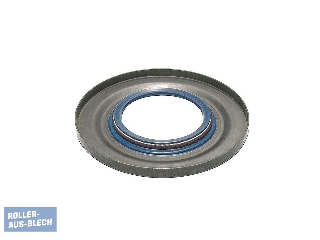 (Bild für) Wellendichtring Kurbelwelle Kulu Corteco blau Vespa PX - zum Schließen ins Bild klicken