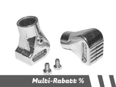 (imagen para) Pies de Caballete de aluminio pulido Vespa V50, PV, Sprint, GL