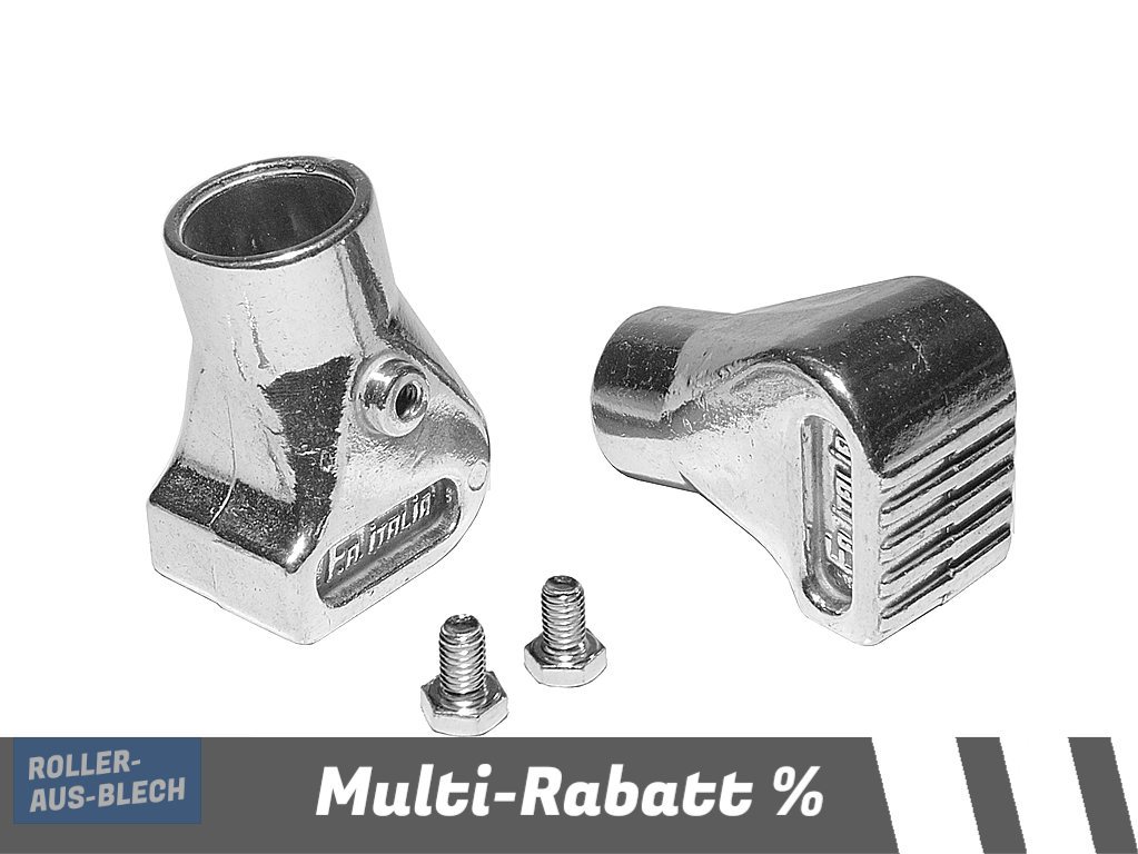 (Bild für) Hauptständerfüße Aluminium poliert Vespa PK, PX, T5, Cosa - zum Schließen ins Bild klicken