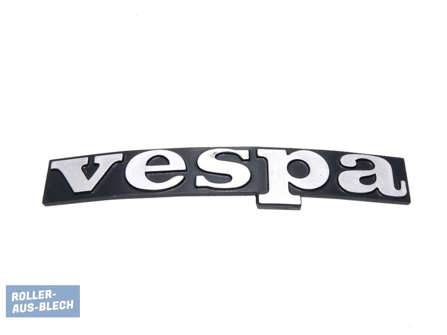 (Bild für) Schriftzug Beinschild "Vespa" PX Lusso, T5 - zum Schließen ins Bild klicken