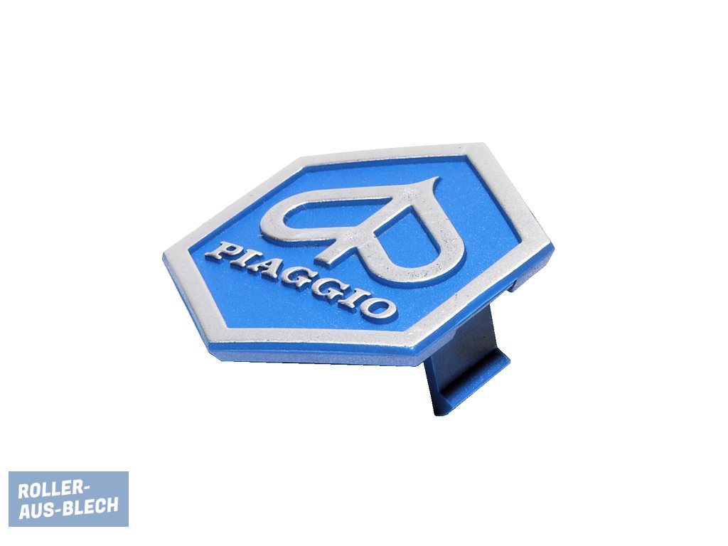 (Bild für) Emblem Kaskade "Piaggio" Vespa PK 50 XL-XL2, PX 80-200 Lusso - zum Schließen ins Bild klicken