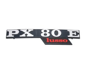 (Bild für) Schriftzug Seitenbacke "PX 80 E lusso"