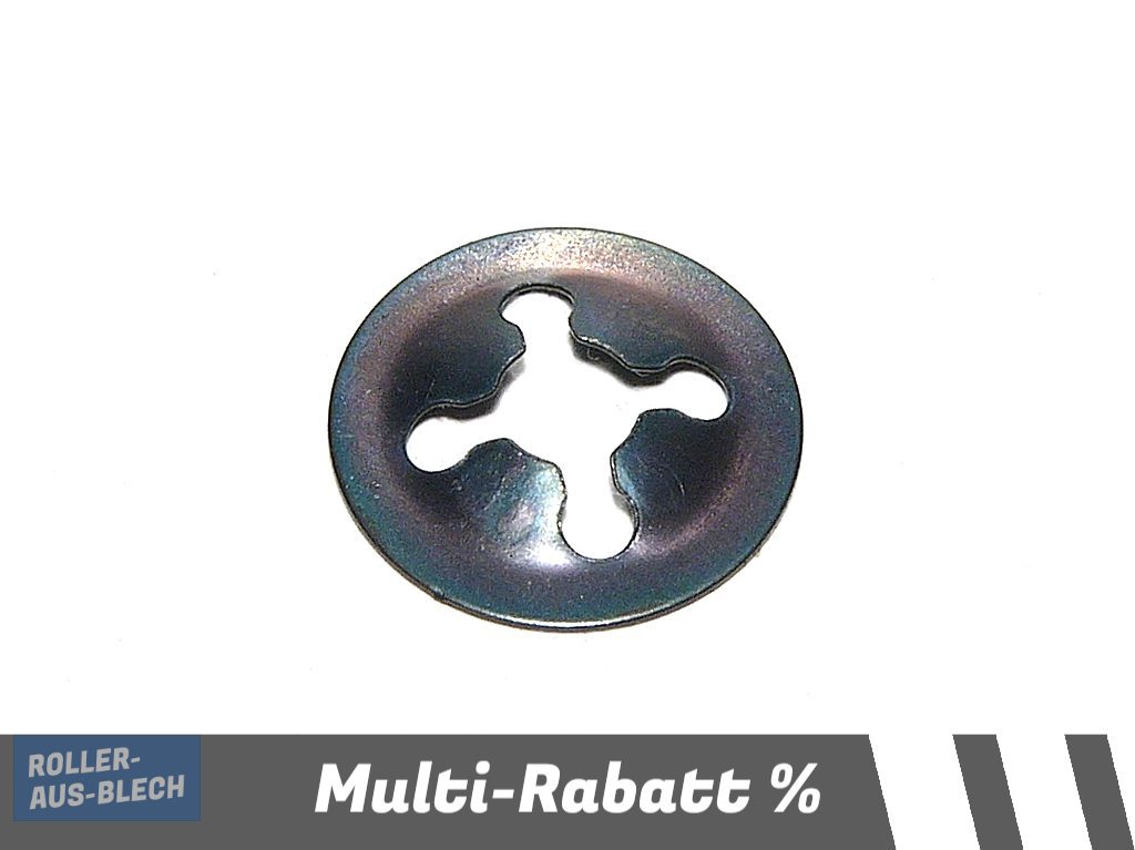 (Bild für) Befestigungsblech für Kotflügelfinne Vespa PK, V50, PV, PX, Sprint, Rally - zum Schließen ins Bild klicken