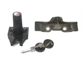 (Bild für) Sitzbankzapfen Schließblech mit Sitzbankschloss Vespa Cosa 2