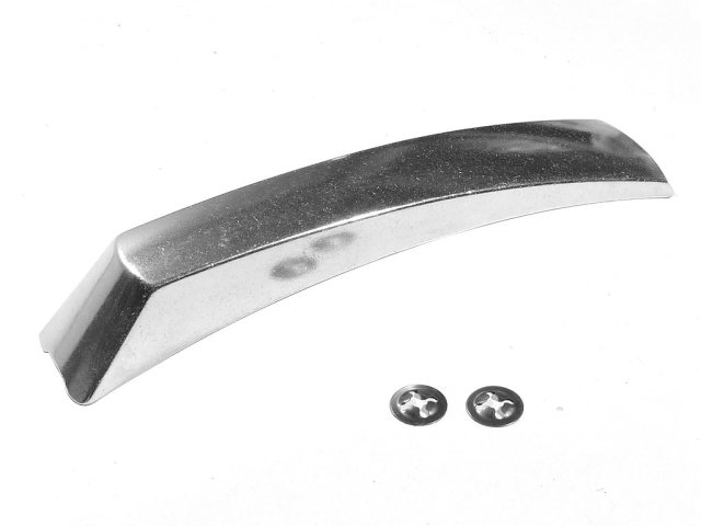 (Bild für) Kotflügelfinne Alu silber Vespa PX lusso