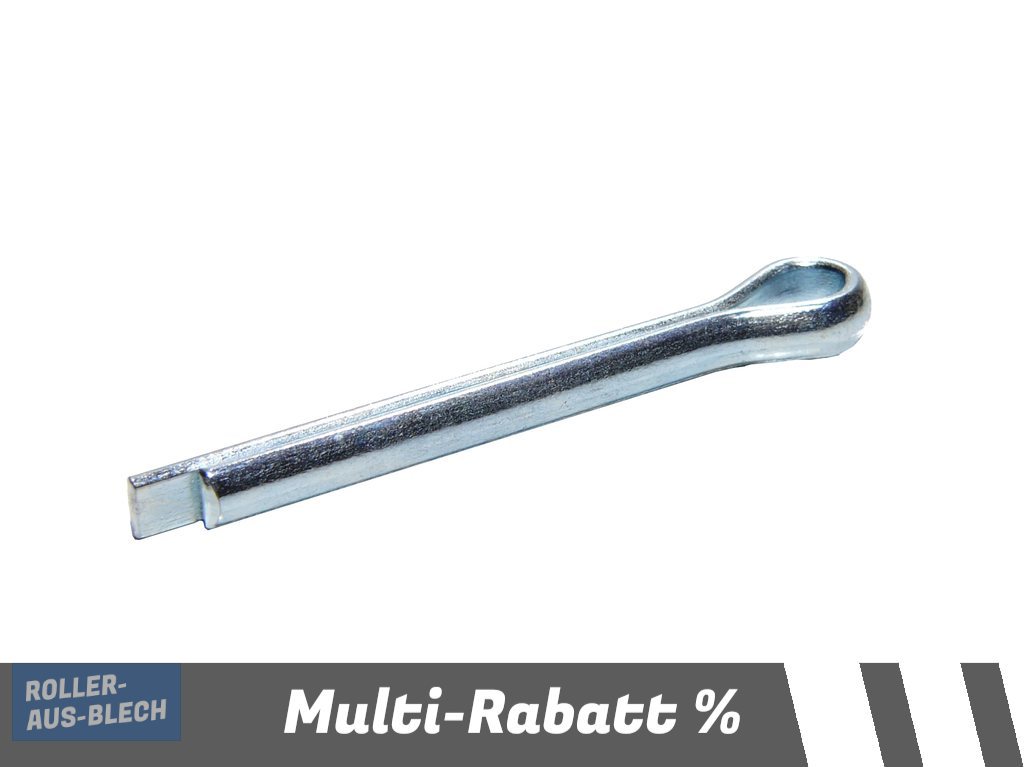 (Bild für) Splint Vorderrad und Hinterrad 4.0mm Vespa PK, PX Lusso - zum Schließen ins Bild klicken