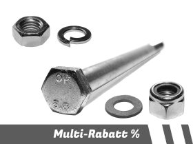 (Bild für) Motorbolzen Traversen­schraube für Silentblock SET Vespa PX, T5, Sprint