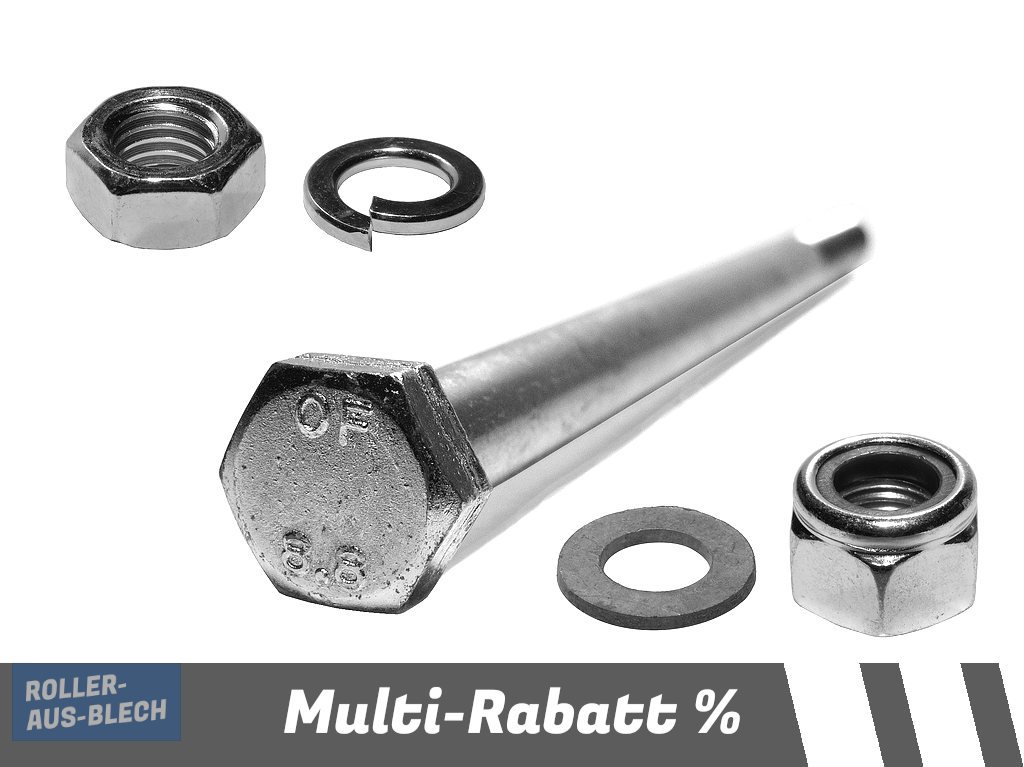 (Bild für) Motorbolzen Traversen­schraube für Silentblock SET Vespa PX, T5, Sprint - zum Schließen ins Bild klicken