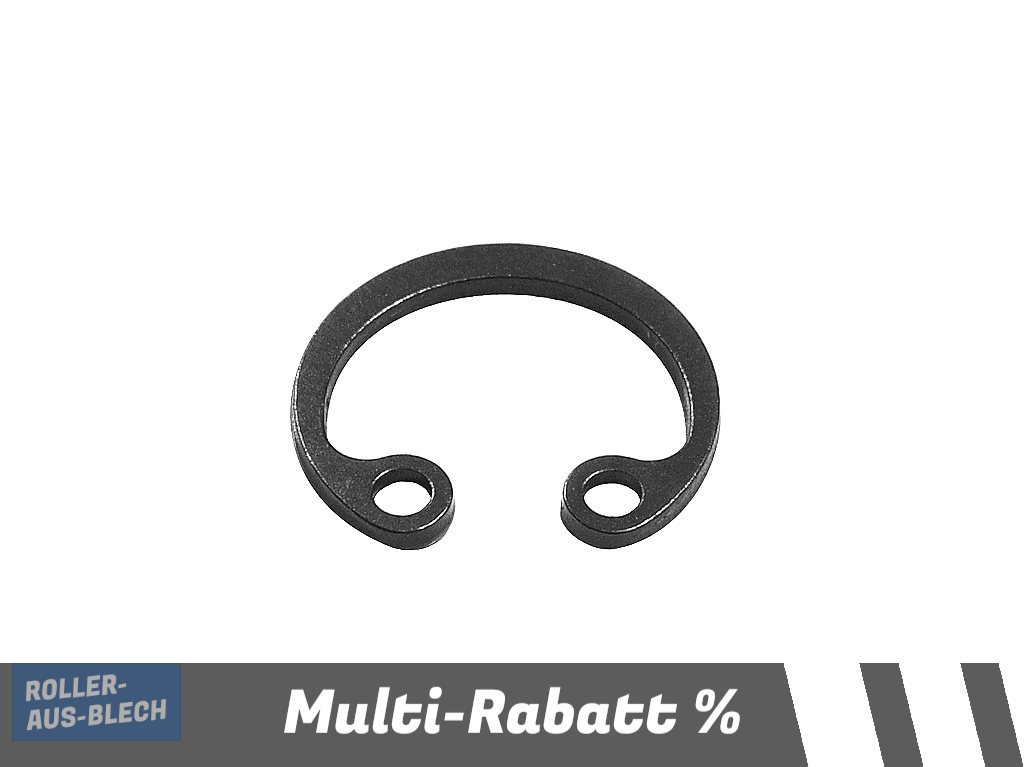 (Bild für) Kolben Sicherungsring 15mm 80 /125 ccm Vespa PV, PK, PX, Cosa - zum Schließen ins Bild klicken