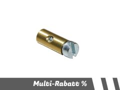 (immagine per) Nipplo a vite cavo acceleratore extrasottile Vespa 4x9mm PK, V50