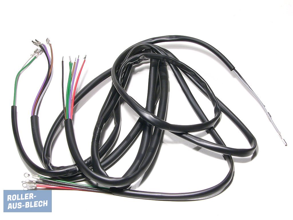 (Bild für) Kabelbaum 6V Vespa V50 - zum Schließen ins Bild klicken