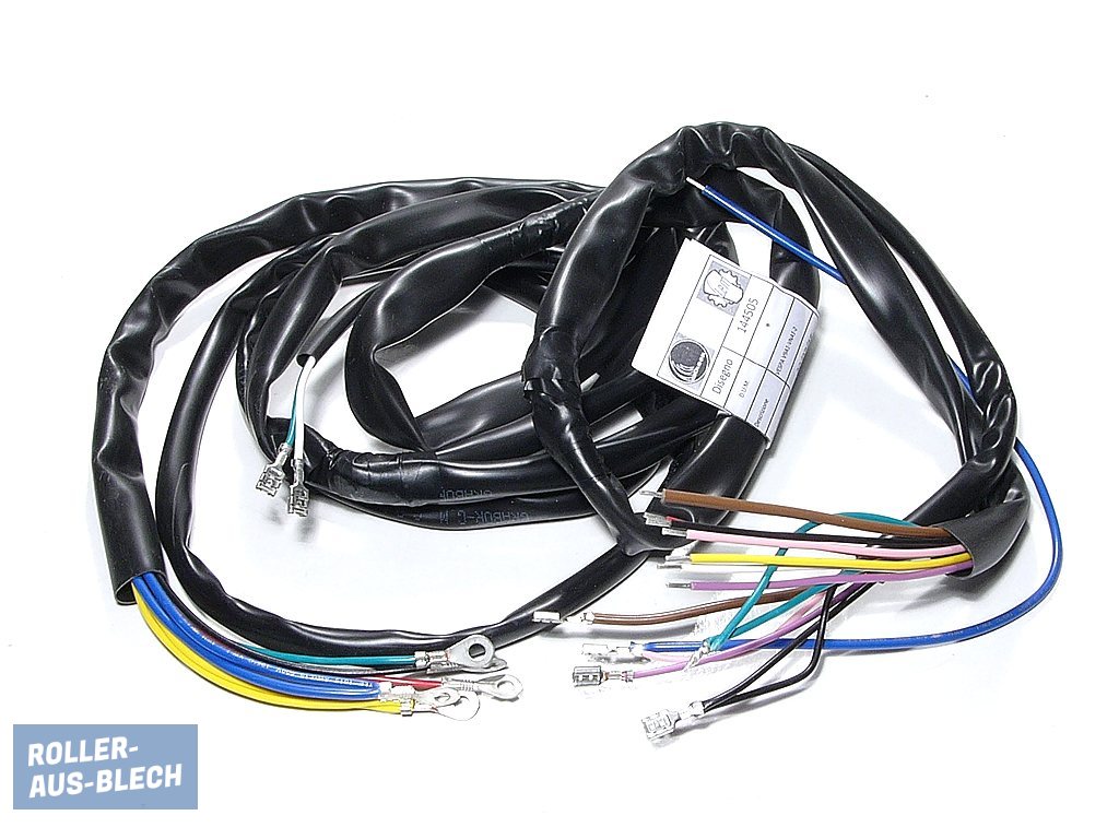 (Bild für) Kabelbaum Vespa PV 125 / SS90 - zum Schließen ins Bild klicken