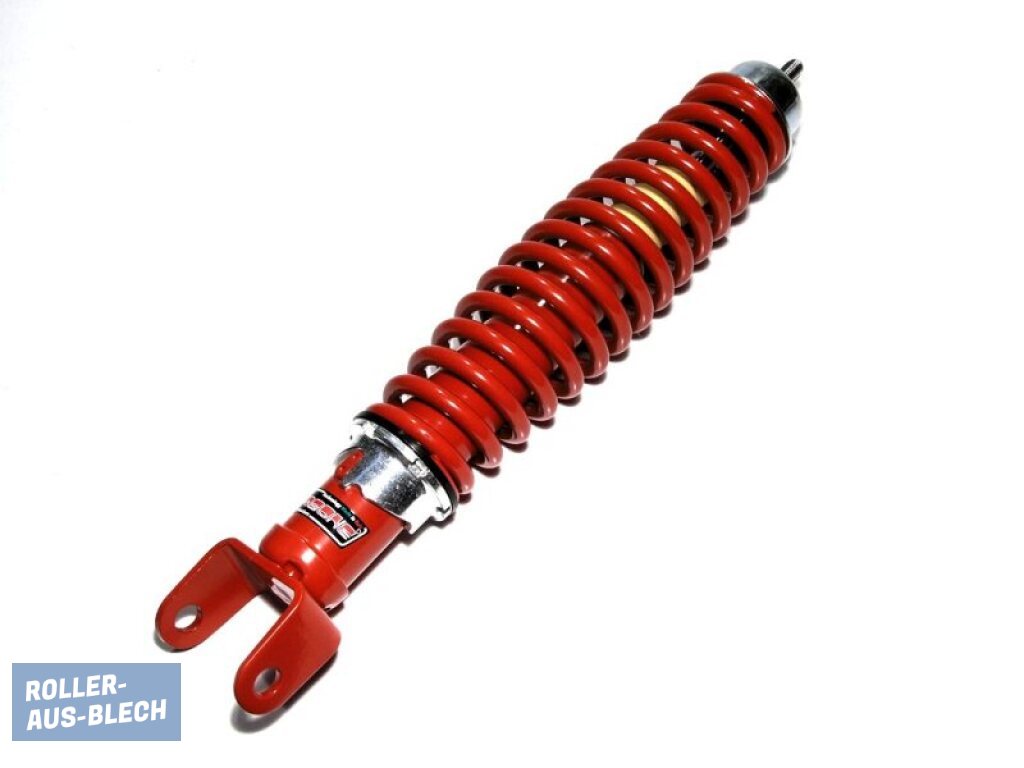 (Bild für) Stoßdämpfer hinten Carbone Performance rot Vespa V50, PX - zum Schließen ins Bild klicken