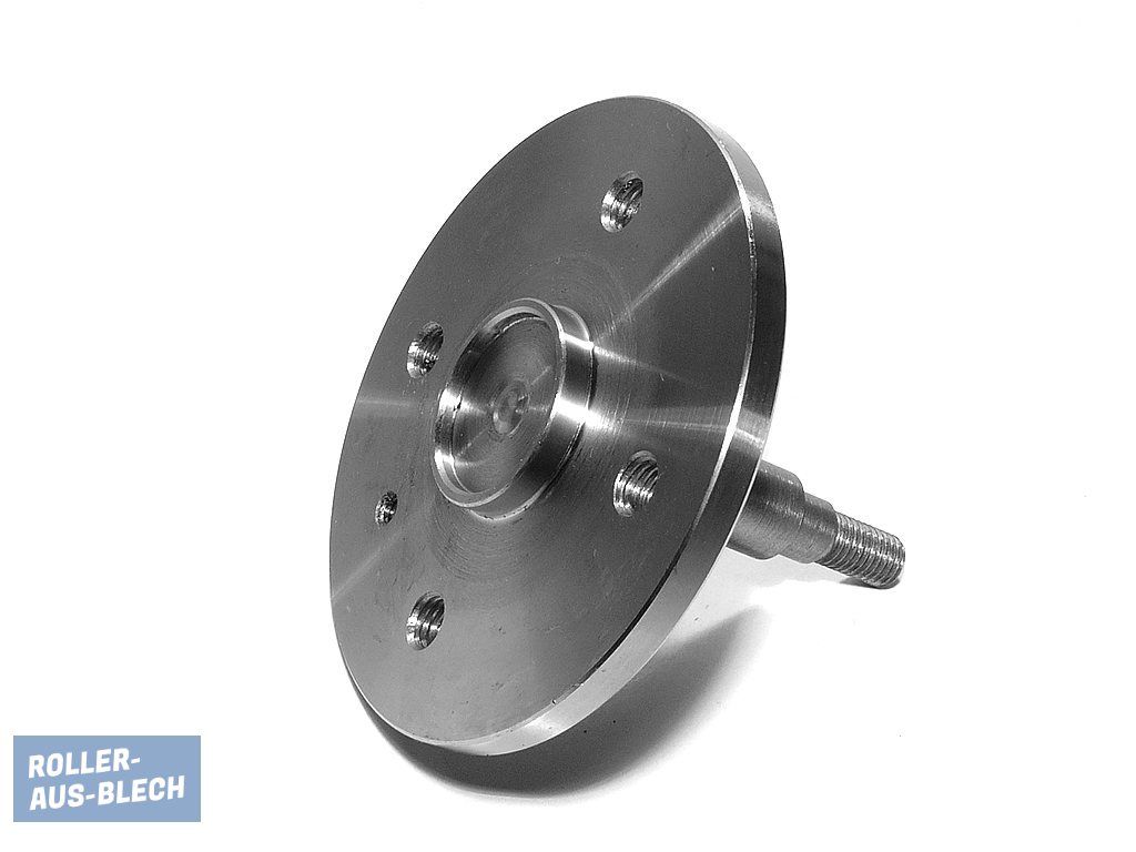 (Bild für) Bremstrommelaufnahme vorne 4-Loch Vespa V50, PV - zum Schließen ins Bild klicken