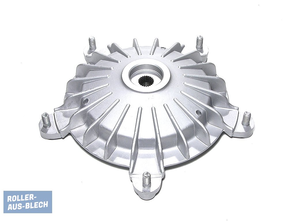 (Bild für) Bremstrommel vorne 10" offen Vespa V50, PV 125, ET3 - zum Schließen ins Bild klicken