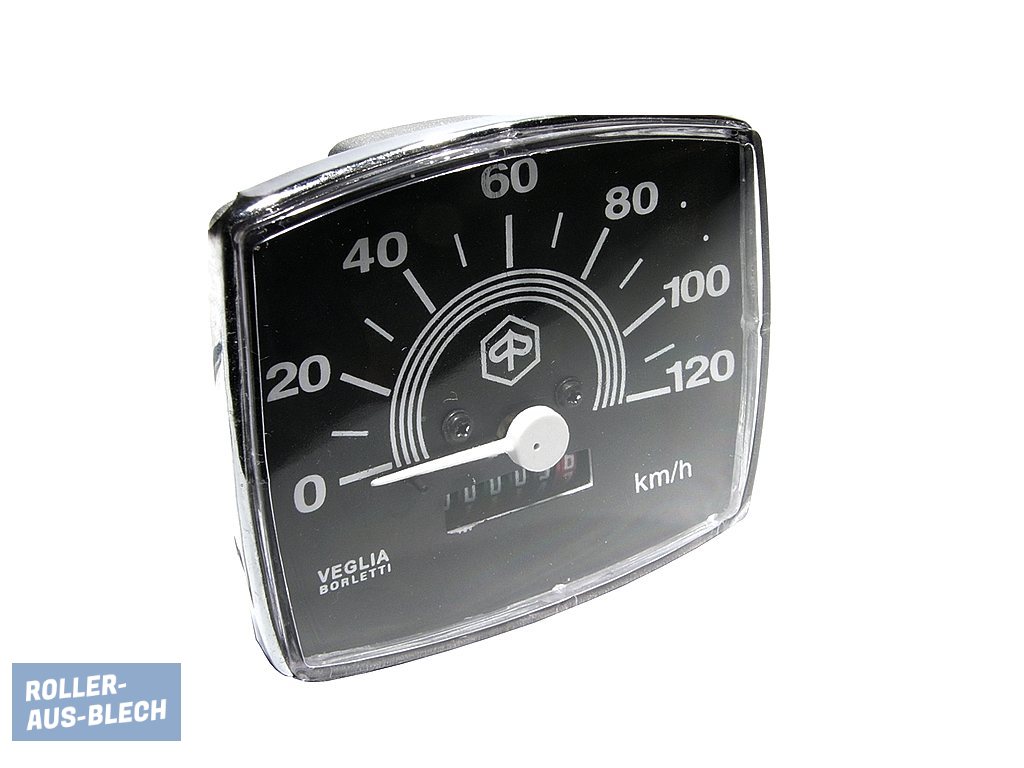 (Bild für) Tacho 120 km/h Piaggio Vespa V50 Special - zum Schließen ins Bild klicken