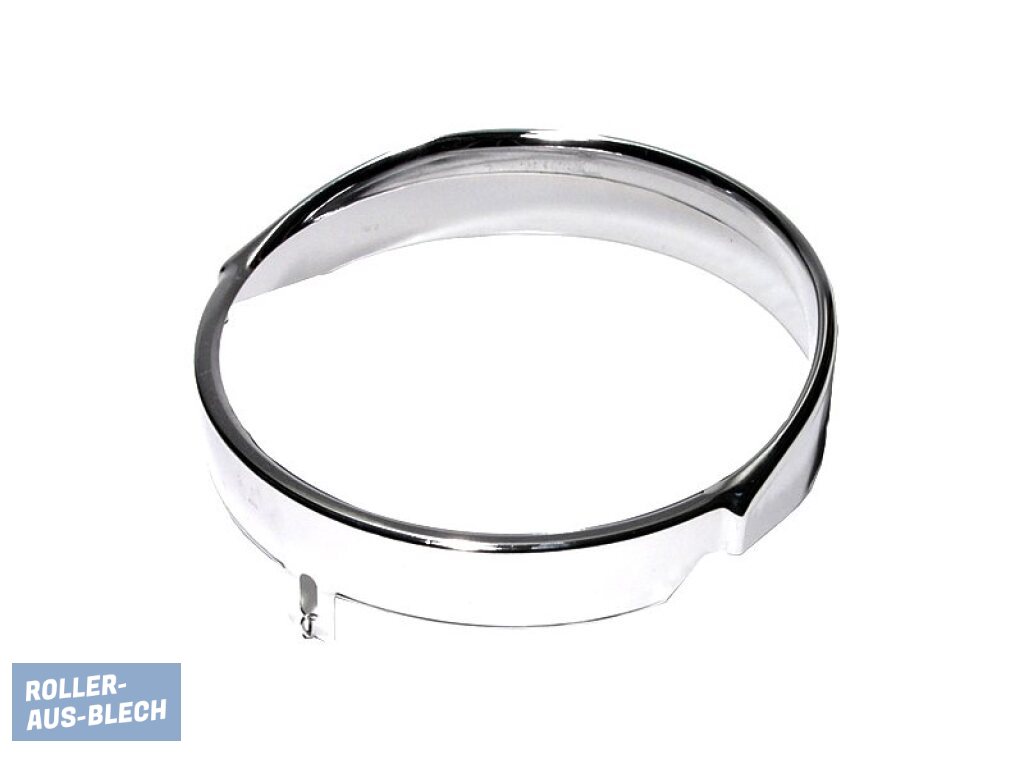 (Bild für) Scheinwerfer Zierring chrom Vespa PK S, XL1 - zum Schließen ins Bild klicken