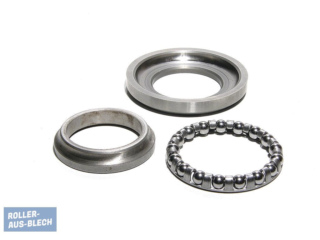 (Bild für) Steuersatz unten 3-tlg. Vespa V50, PK, PX, Sprint - zum Schließen ins Bild klicken