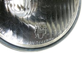 (Bild für) Scheinwerfer rund SIEM inkl. Birnenhalter Vespa V50