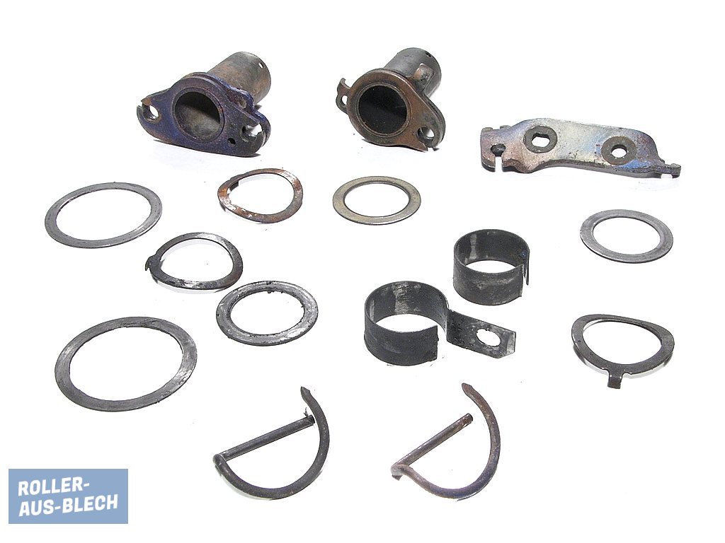 (Bild für) Lenkkopf Teilesortiment Vespa V50, PV - zum Schließen ins Bild klicken