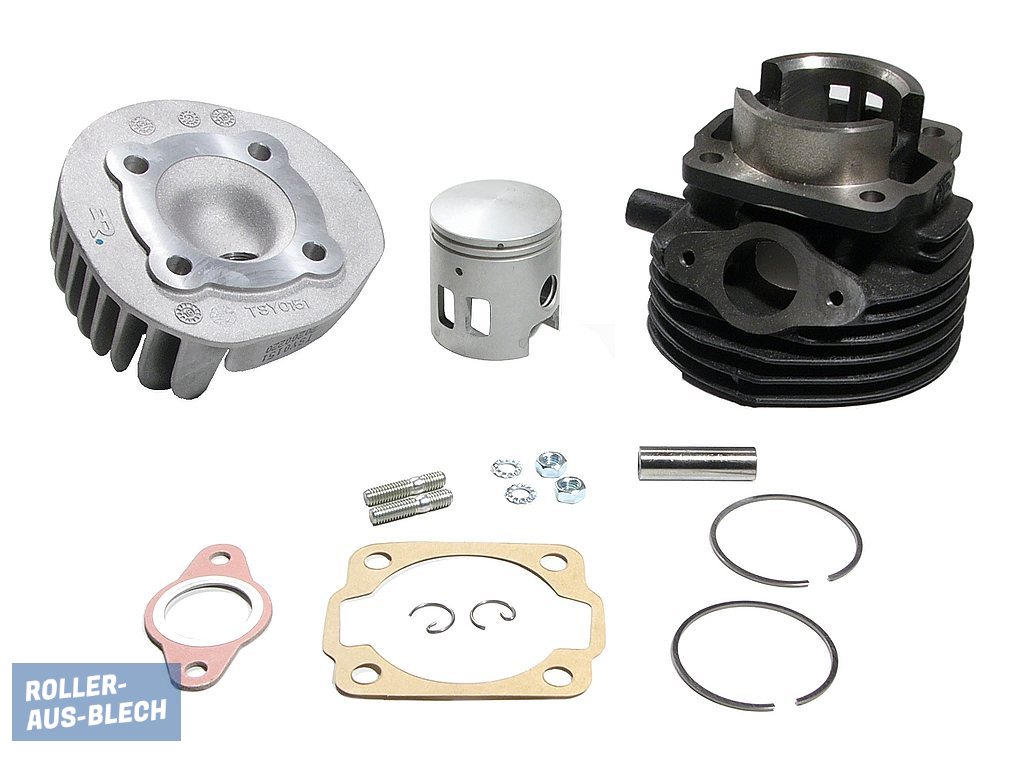 (Bild für) Zylinder 75 ccm DR 10-Kanal Formula Vespa PK 50 S-XL2, V50 - zum Schließen ins Bild klicken