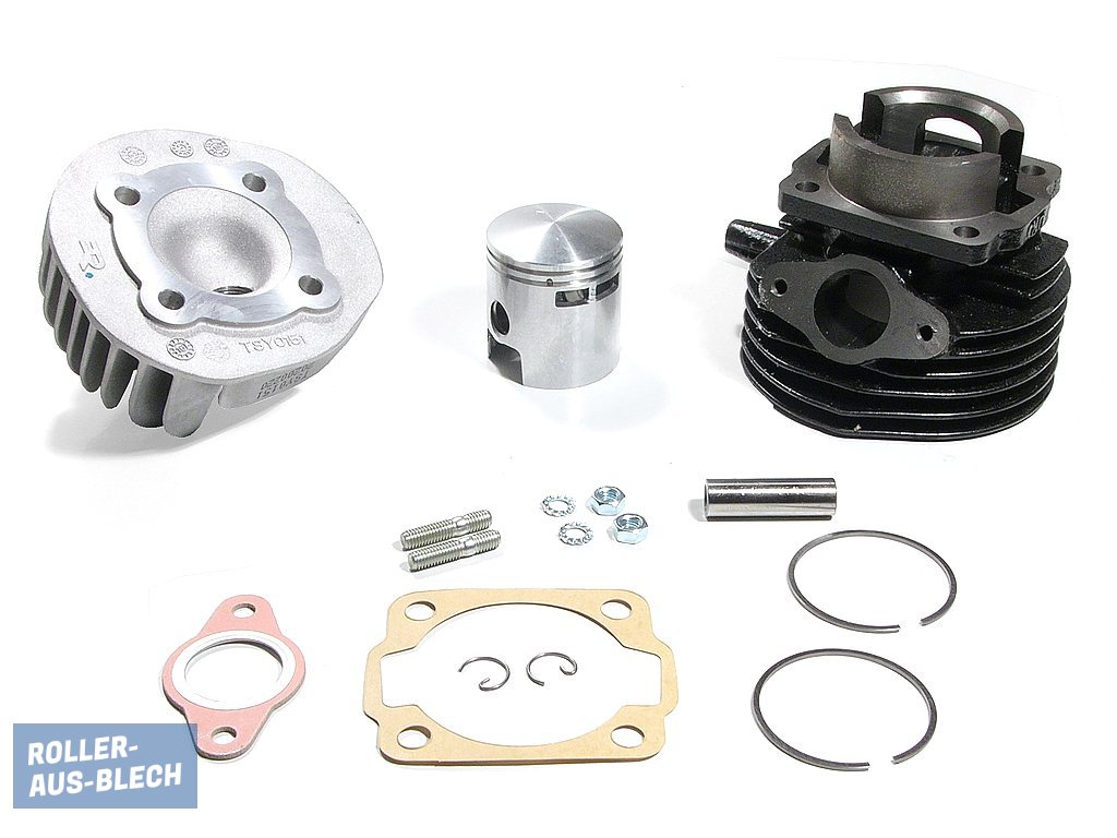 (Bild für) Zylinder 75 ccm DR 6-Kanal Vespa PK 50 S, XL, XL2, V50 - zum Schließen ins Bild klicken