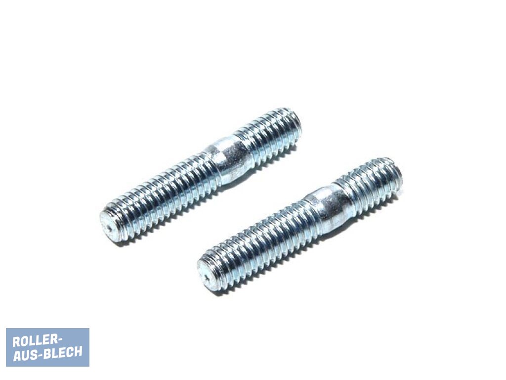 (Bild für) Stehbolzen M6 SET Zylinderauslass Vespa V50, PK 50 S-XL2 - zum Schließen ins Bild klicken