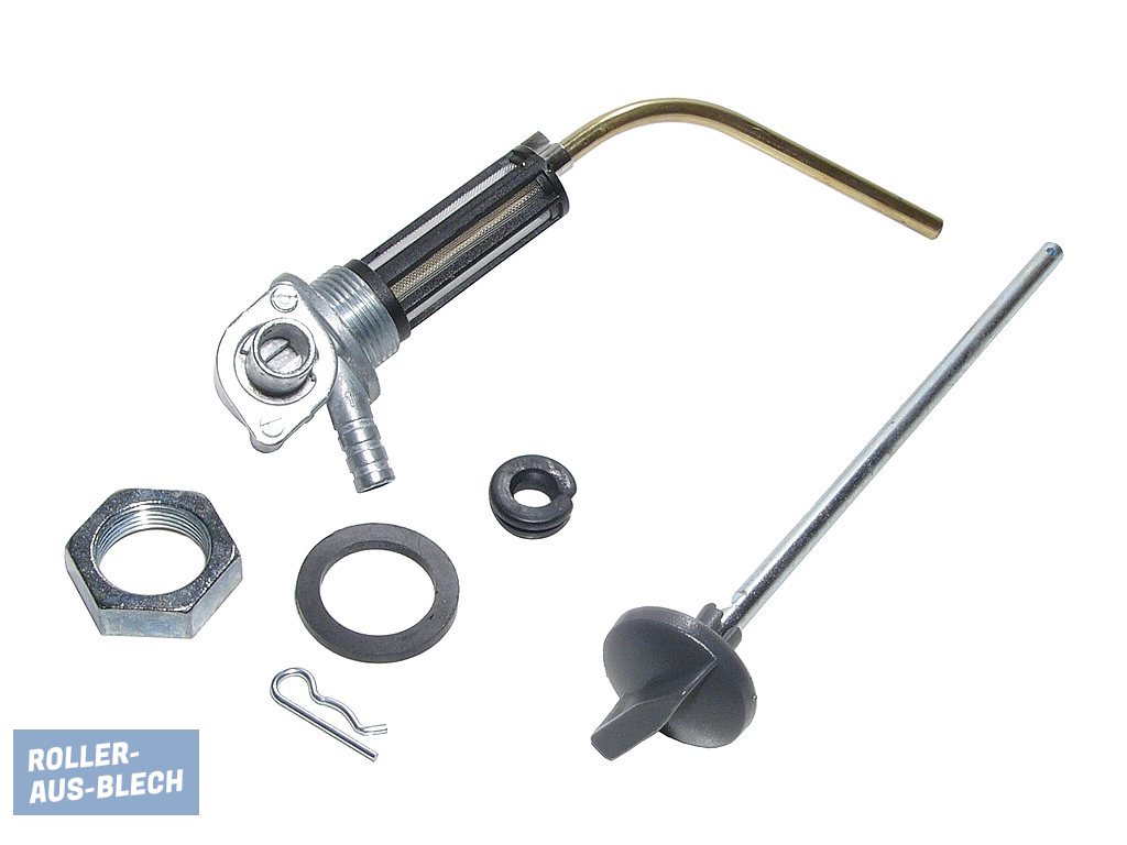 (Bild für) Benzinhahn ohne Reserve komplett Olympia Vespa PK 50/125 XL2 - zum Schließen ins Bild klicken