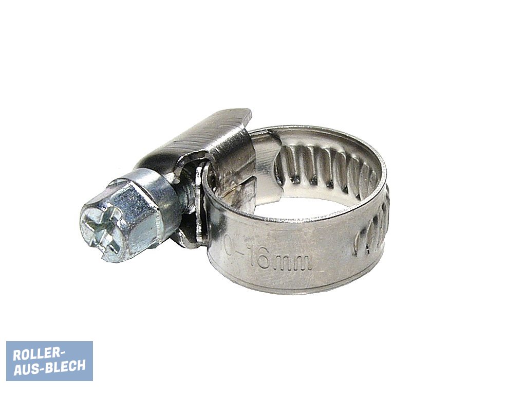 (Bild für) Schlauchschelle 12mm-20mm Vespa PX, PK, V50, Cosa - zum Schließen ins Bild klicken