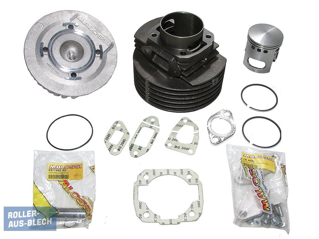 (Bild für) Zylinder 136 ccm Malossi MKII Vespa V50, PV, PK - zum Schließen ins Bild klicken