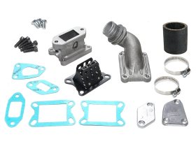 (Bild für) Ansaugstutzen Malossi 136 Membran Direktansauger 24/25mm Vespa V50, PV