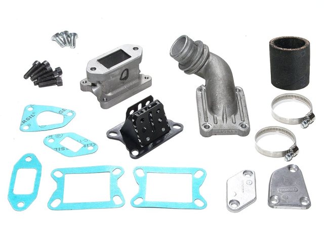 (Bild für) Ansaugstutzen Malossi 136 Membran Direktansauger 24/25mm Vespa V50, PV