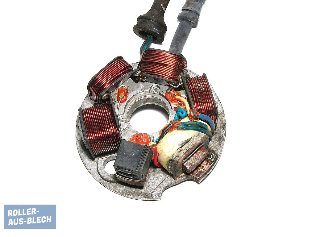 (Bild für) Zündgrundplatte PIAGGIO kontaktlos 3+3 Kabel Vespa PK XL2 #5 - zum Schließen ins Bild klicken