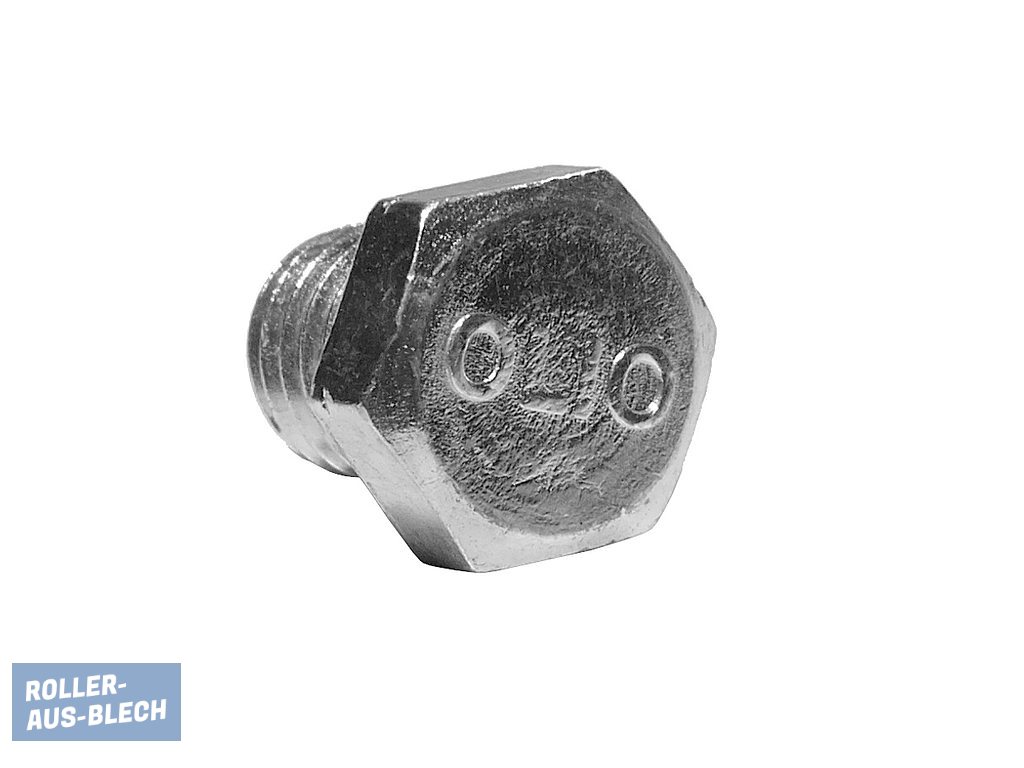 (Bild für) Öleinlaßschraube / Ölablaßschraube Vespa PK, V50, PV, PX, Cosa - zum Schließen ins Bild klicken