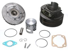 (imagen para) Cilindro Malossi de 136 cc MKII con culata para Vespa V50, PV, PK #2