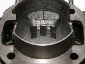 (Bild für) Zylinder 136 ccm Malossi MKII mit Zylinderkopf Vespa V50, PV, PK #3