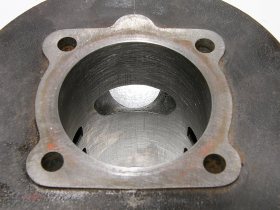 (Bild für) Zylinder 136 ccm Malossi MKI mit Zylinderkopf Vespa V50, PV, PK #4