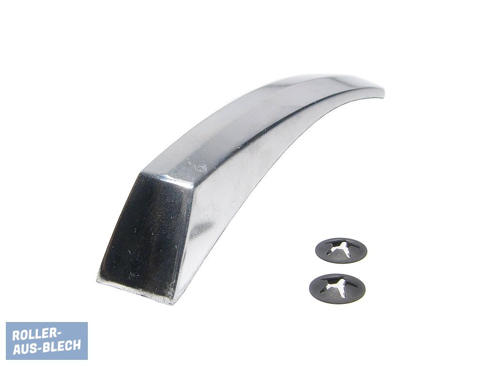 (Bild für) Kotflügelfinne Alu silber Vespa V50 Special, Sprint - zum Schließen ins Bild klicken