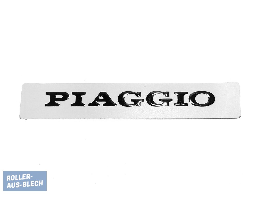 (Bild für) Schriftzug Kaskade "Piaggio" Vespa PK S - zum Schließen ins Bild klicken